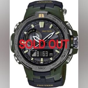 ProTrek Casio Watch Japan Purchased New Without Box